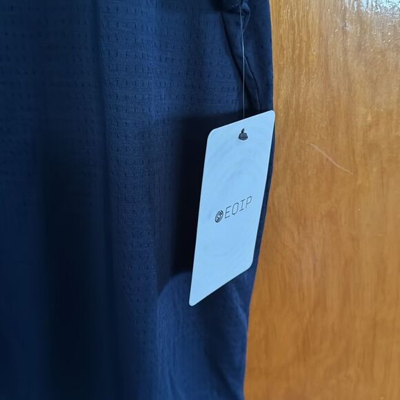 Navy Top Mens Medium Mesh Equip - Picture 3 of 4